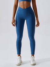 Air Cloud Yoga-Leggings mit überkreuzten Taschen